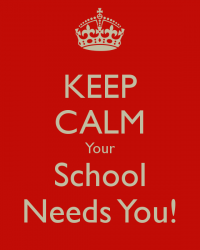 Your School Needs You Image